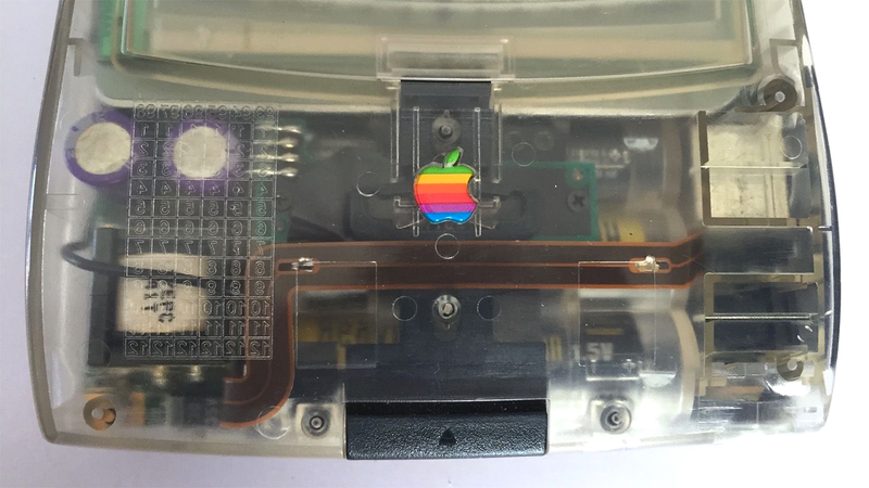 Illustration for article titled Forget a Clear Backed Smartphone, I Want This Clear Plastic Apple Newton